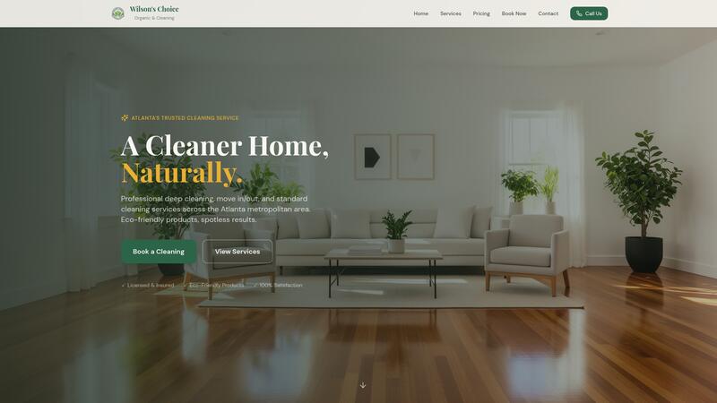 Wilson's Choice Cleaning case study